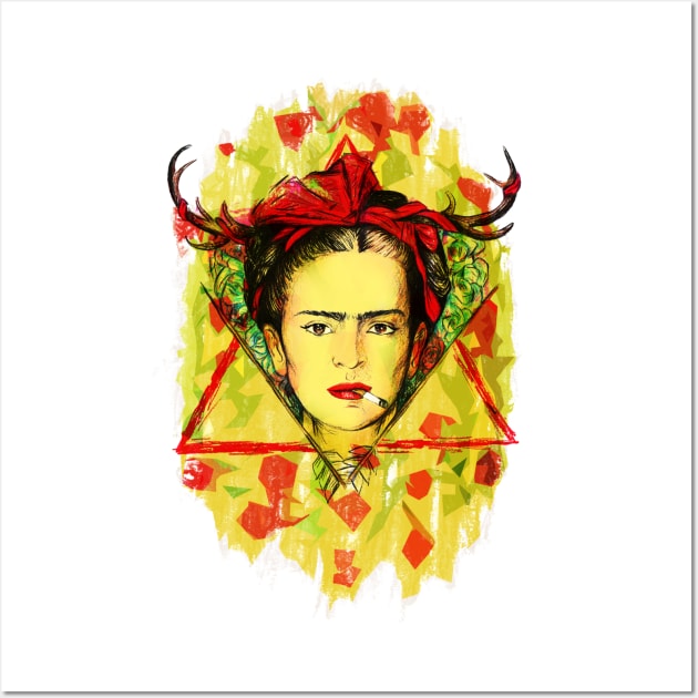 For Frida Wall Art by wanviana